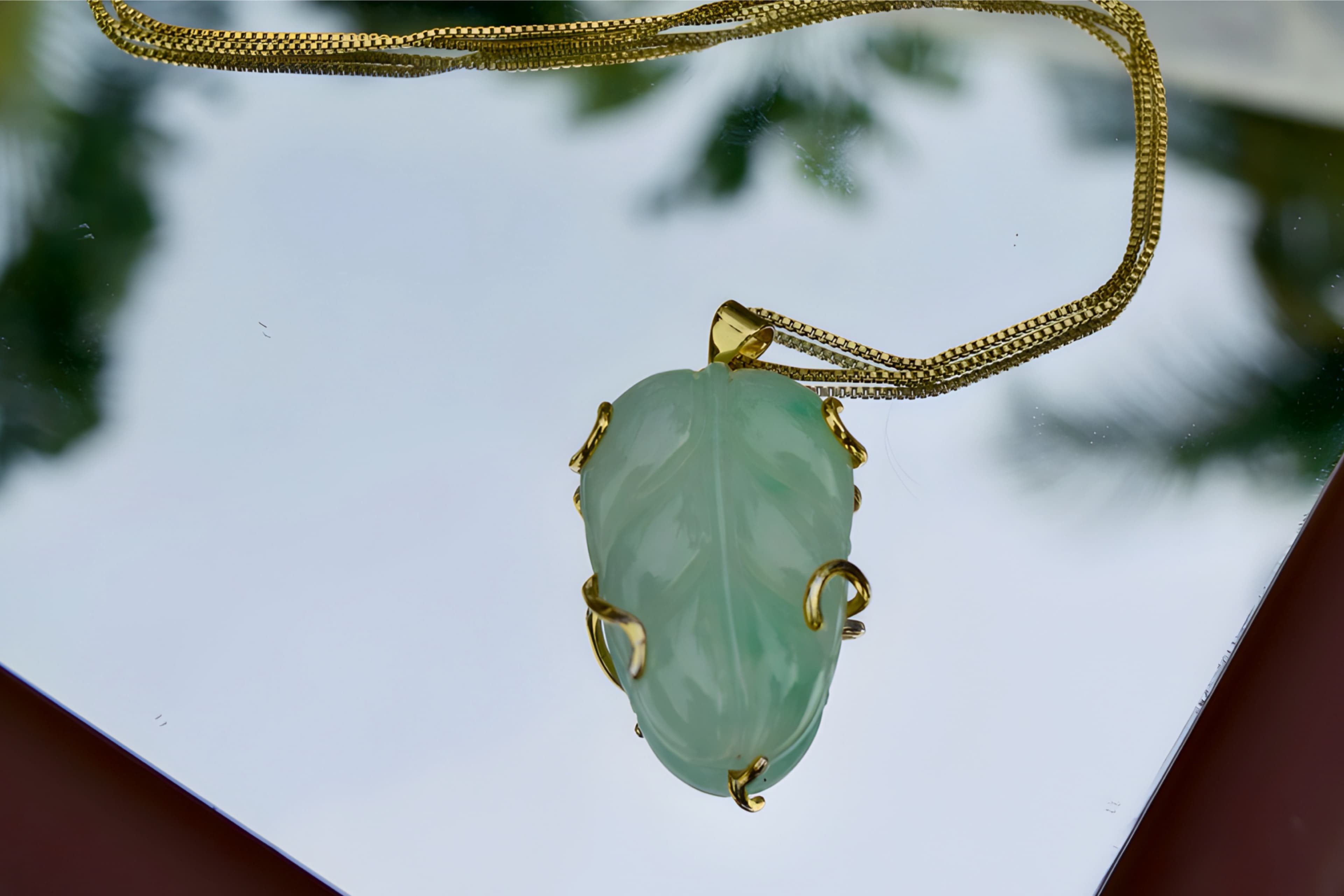 Jade translucency — editorial angle